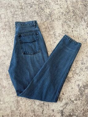 Vintage Jonathan G Mom Jeans High Rise 100% Cotton Medium Wash Size 29 Tapered